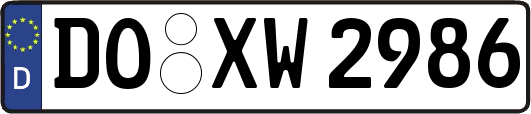 DO-XW2986