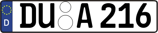 DU-A216