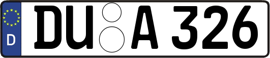 DU-A326