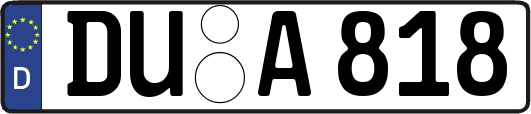 DU-A818