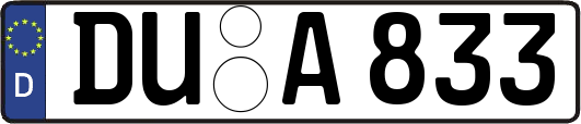 DU-A833