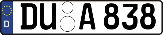 DU-A838