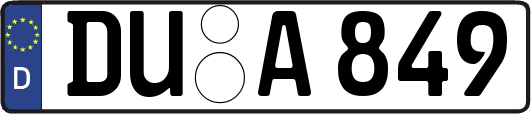 DU-A849