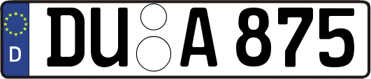 DU-A875