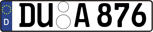 DU-A876
