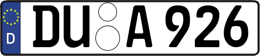 DU-A926