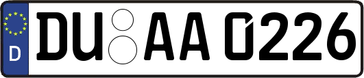 DU-AA0226