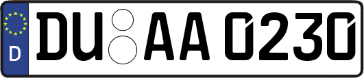 DU-AA0230