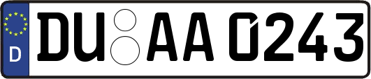 DU-AA0243
