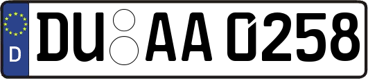 DU-AA0258