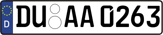 DU-AA0263