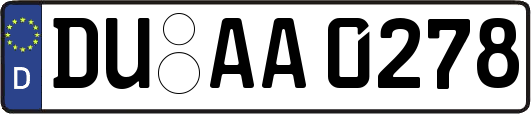 DU-AA0278