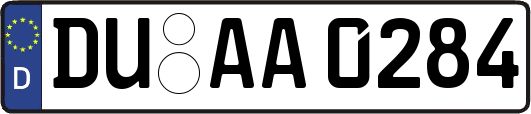 DU-AA0284