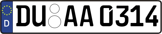 DU-AA0314