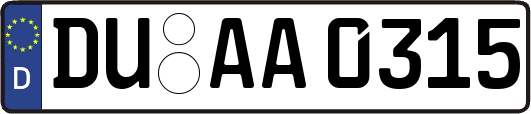 DU-AA0315