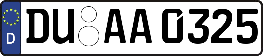 DU-AA0325