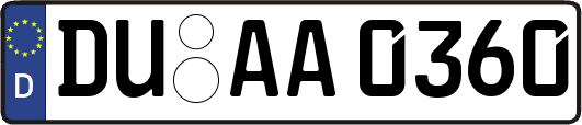 DU-AA0360