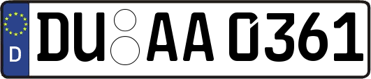 DU-AA0361