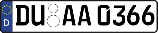 DU-AA0366