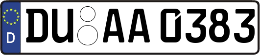 DU-AA0383