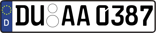 DU-AA0387