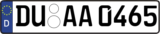DU-AA0465
