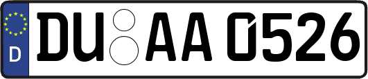 DU-AA0526
