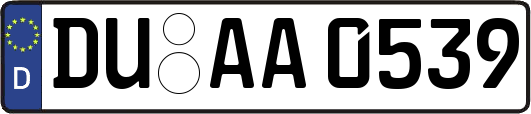 DU-AA0539