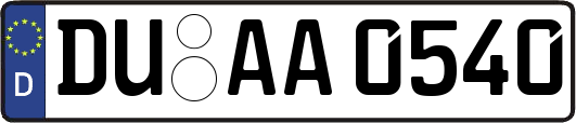 DU-AA0540