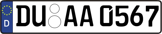 DU-AA0567