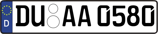DU-AA0580