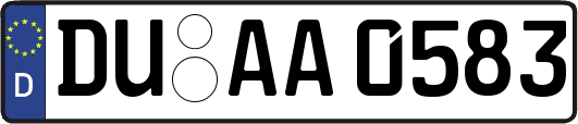 DU-AA0583