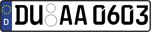DU-AA0603