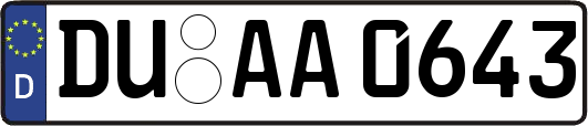 DU-AA0643