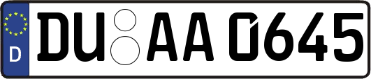 DU-AA0645