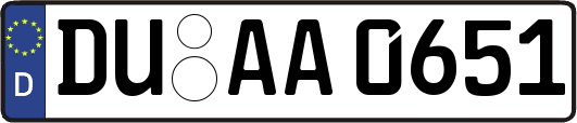 DU-AA0651