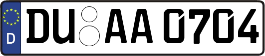 DU-AA0704