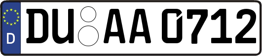 DU-AA0712