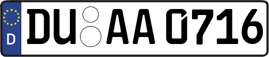DU-AA0716