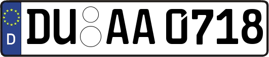 DU-AA0718