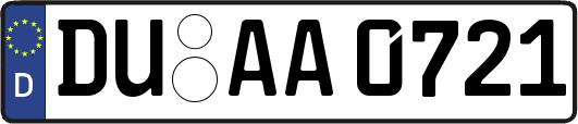 DU-AA0721