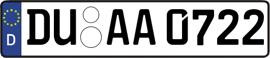 DU-AA0722