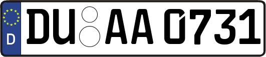 DU-AA0731