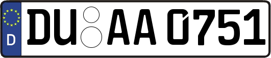DU-AA0751