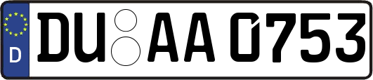 DU-AA0753