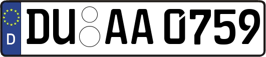 DU-AA0759