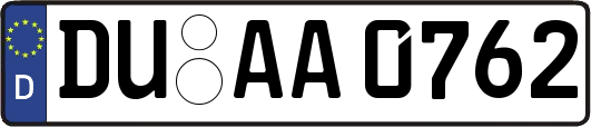 DU-AA0762