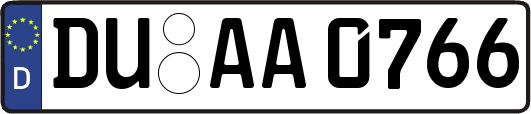 DU-AA0766