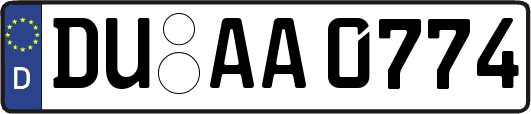 DU-AA0774