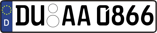 DU-AA0866